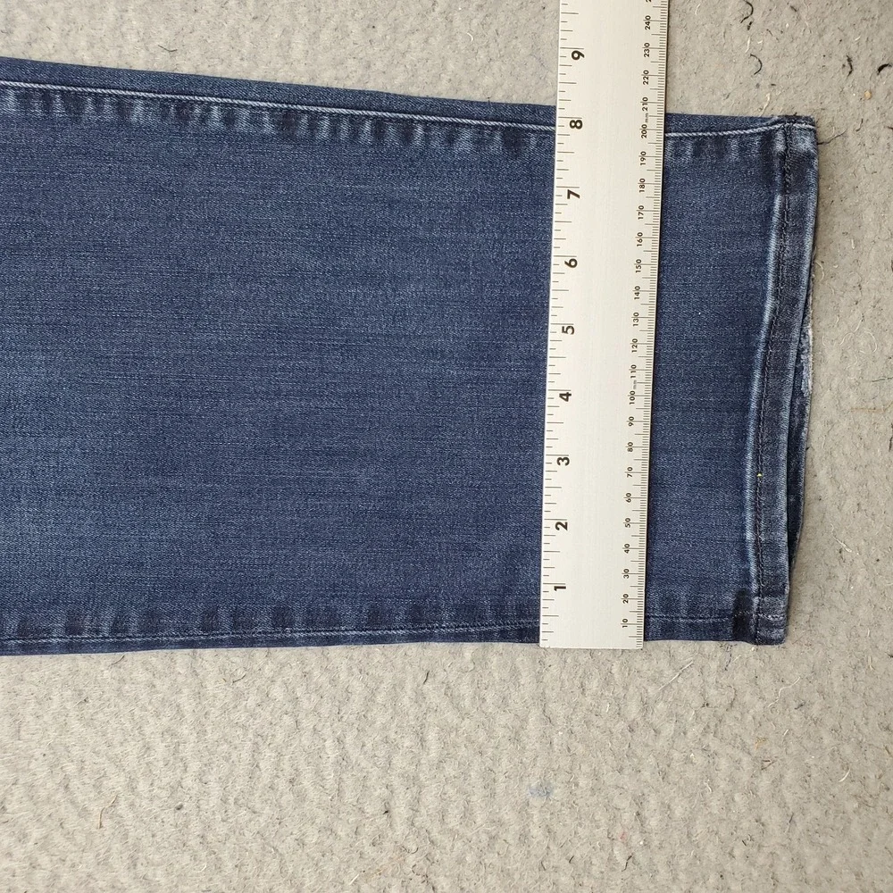 34 Heritage Jeans Men 46/32 Blue Stretch Faded Americana Straight Leg Streetwear
